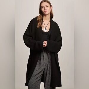 Anthropologie Black Women's Cardigan Mariel Sweater